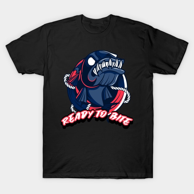 Ready To Bite T-Shirt by HyperactiveGhost